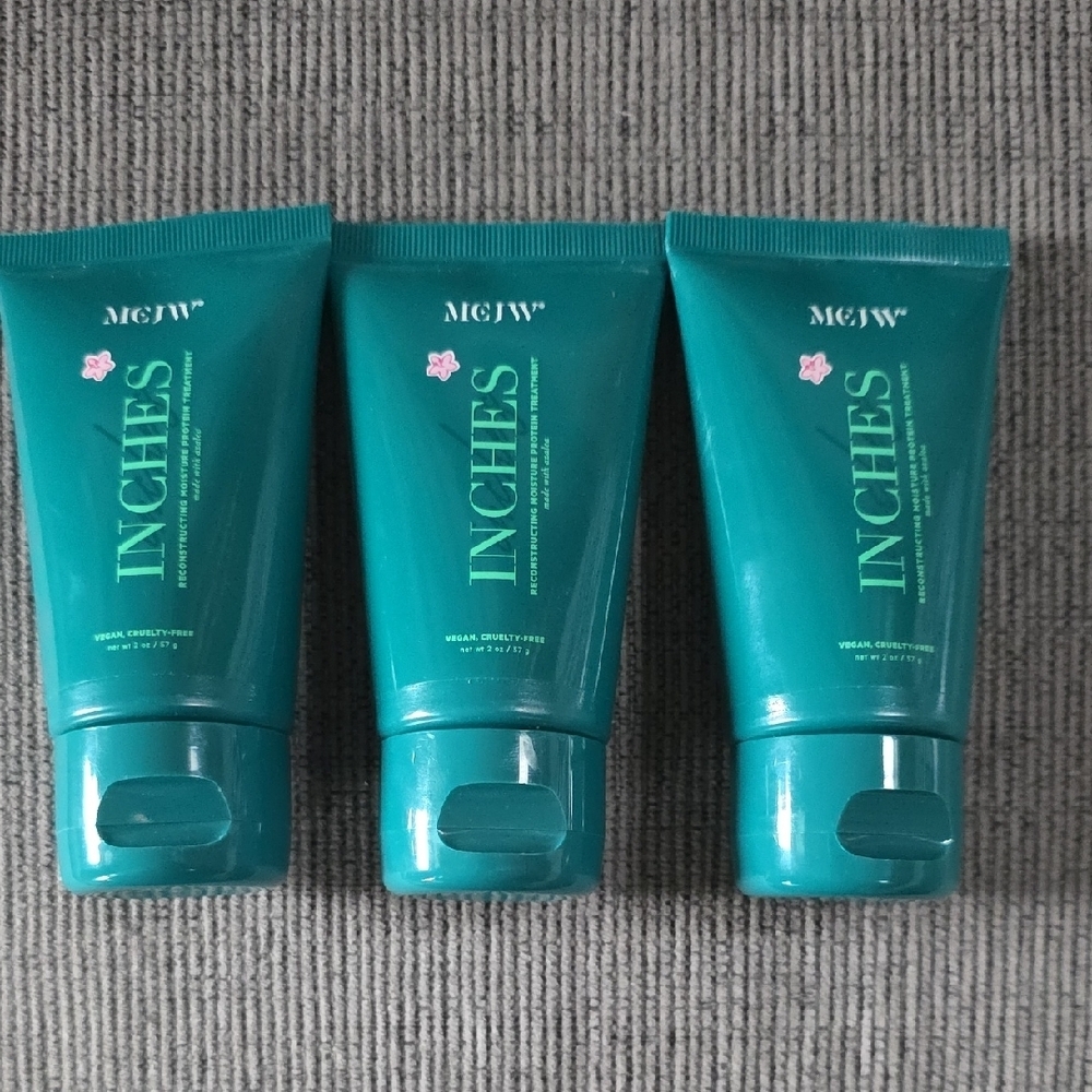 MCJW Inches Hair Treatment Set Of Three, 2oz. Each, All New - Picture 4 of 9